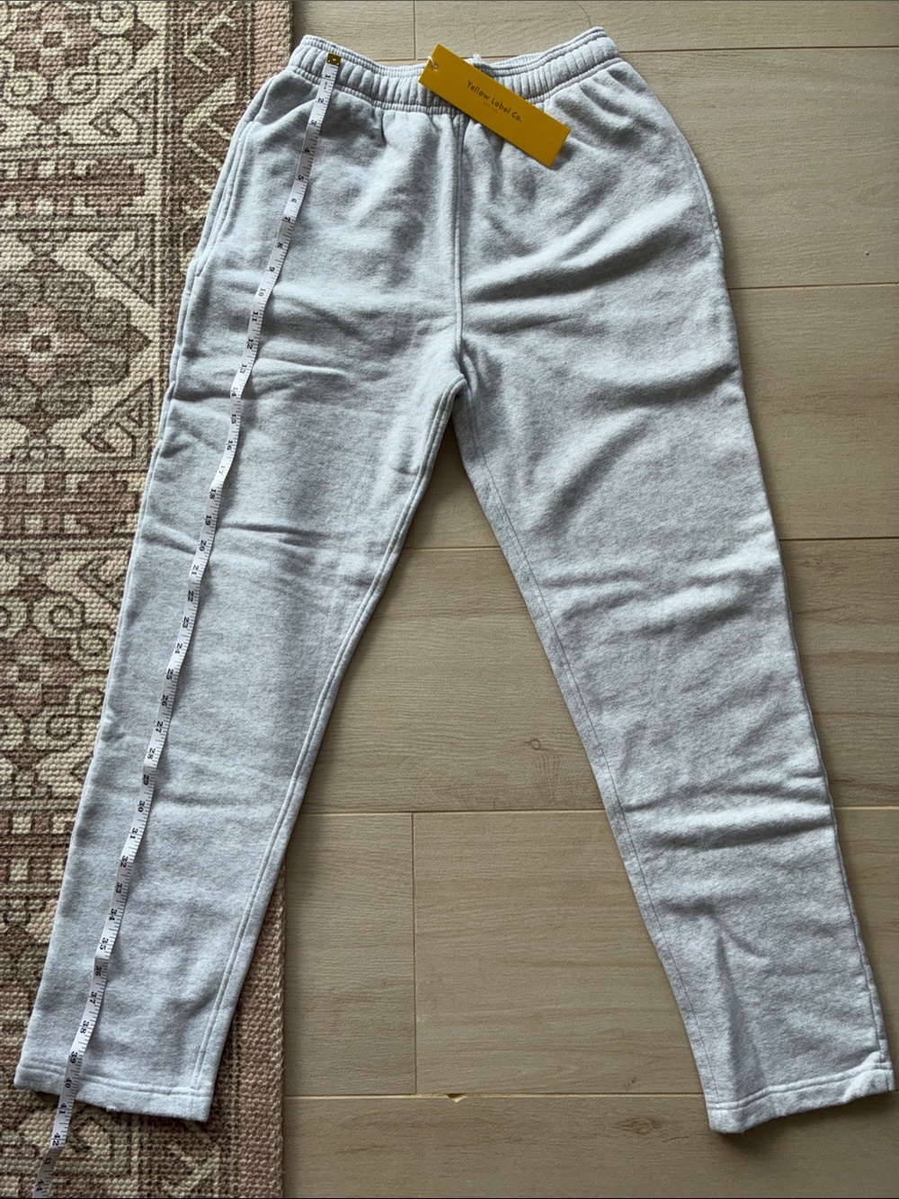 Women's Light Gray Fleece Jogger Pants - Casual Comfort